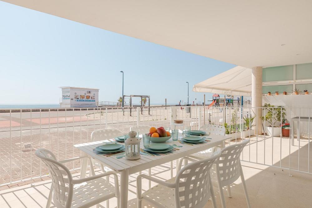 Marsalada - Ground Floor Front Line Beach Apartment Playa de Mar Eksteriør bilde